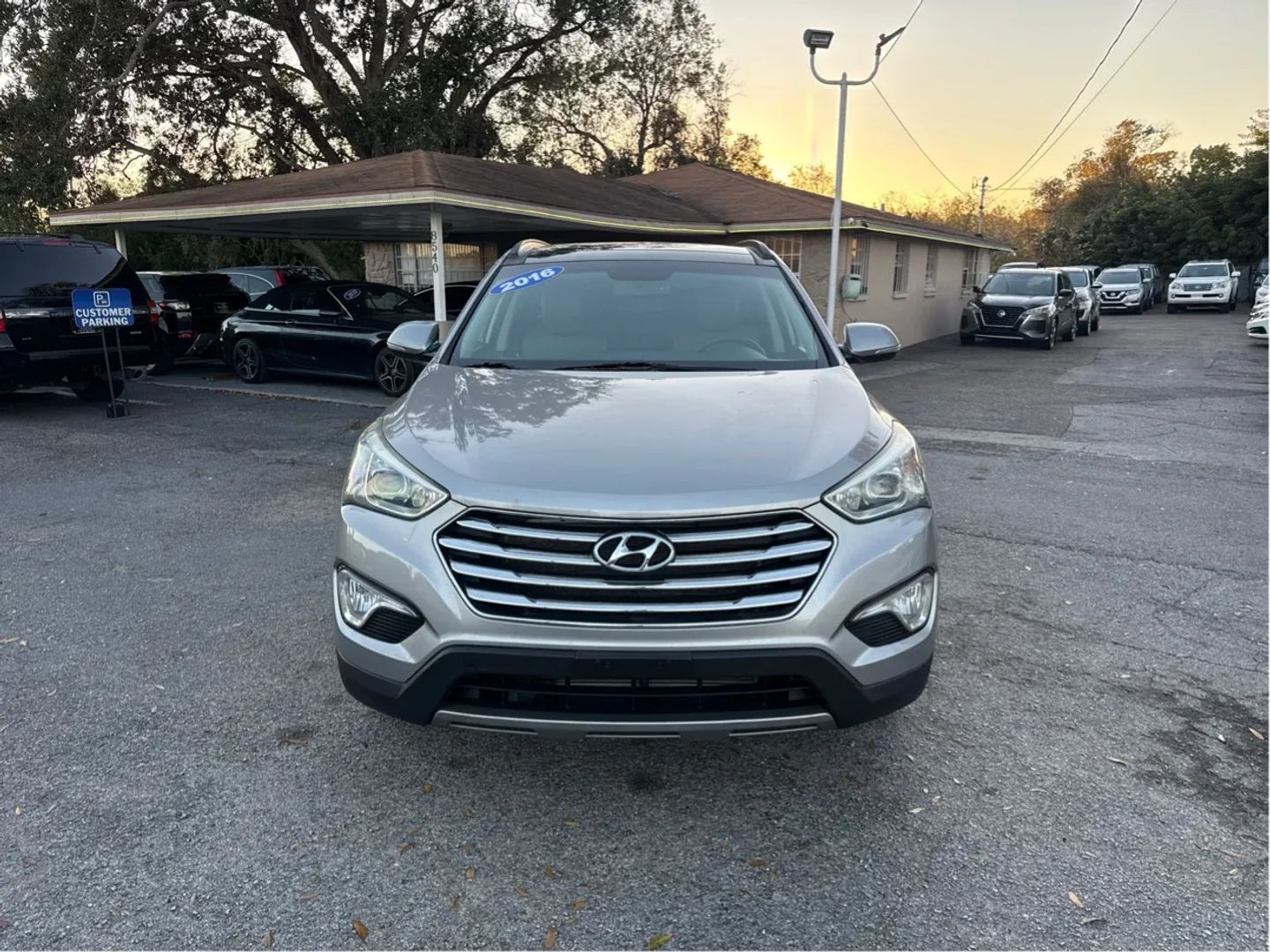 hyundai santa fe 2016 KM8SR4HF3GU137673 image hyundai santa fe 2016 KM8SR4HF3GU137673 image